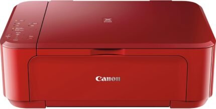 Canon PIXMA MG3620 Wireless All-In-One Color Inkjet Printer with Mobile and Tablet Printing, Red, 17.7 (W) X 12.0 (D) X 6.0 (H)