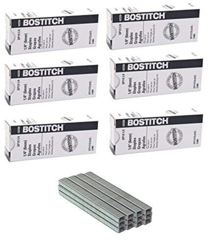 P3 Plier Stapler Specialty Staples (6 Boxes of 5000)