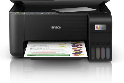 Epson EcoTank L3250 A4 Wi-Fi All-in-One Ink Tank Printer with Scan, Copy - Black, Medium